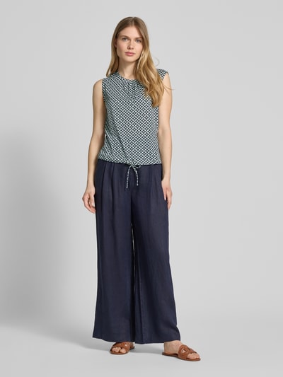 Marc O'Polo Relaxed fit top van puur katoen Mintgroen - 1