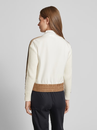 Marc Cain Strickpullover mit Stehkragen Offwhite 5