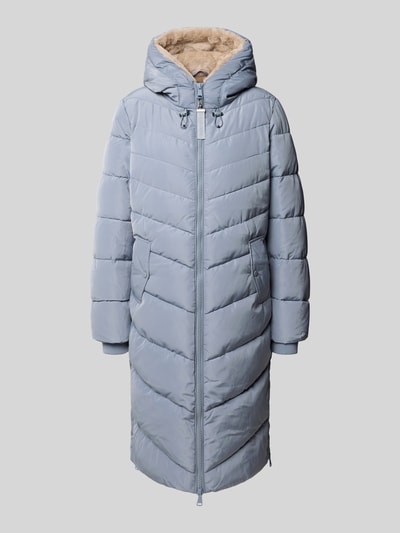 s.Oliver RED LABEL Puffer Coat mit Kapuze Hellblau 1