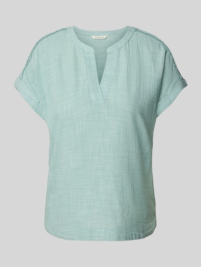 Tom Tailor Loose Fit Bluse aus reiner Baumwolle Mint 2