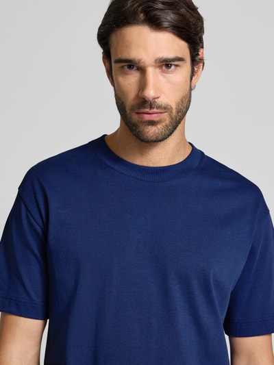 Marc O'Polo Relaxed Fit T-Shirt aus reiner Baumwolle Royal 3