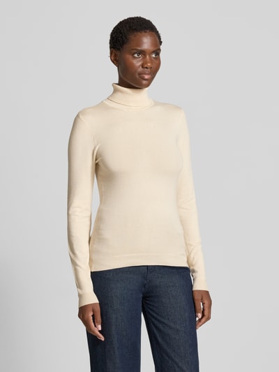Vero Moda Slim coltrui van viscosemix, model 'GLORY' Offwhite - 4