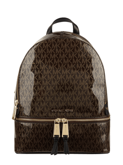 MICHAEL Michael Kors Rucksack mit Logo-Muster  Schoko 2