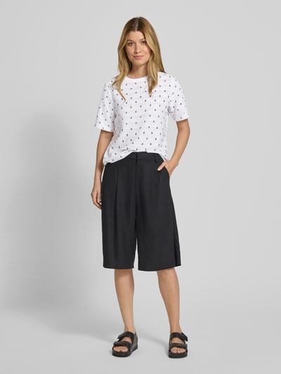 Jake*s Casual T-shirt z okrągłym dekoltem Złamany biały 1