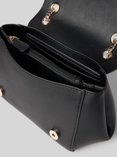 Guess Handtasche mit Label-Applikation und Tragehenkel Black 5