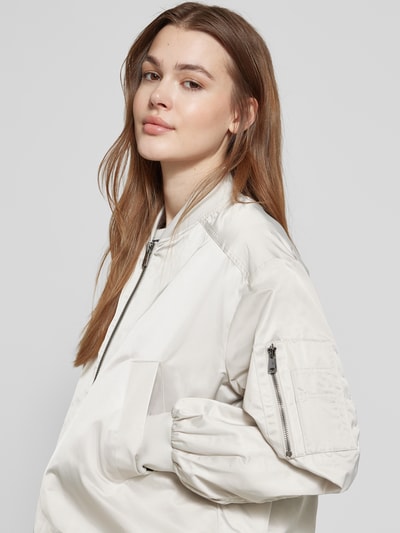 Beaumont Amsterdam Bomberjacke mit Zweiwege-Reißverschluss Modell 'JODY' Kitt 3