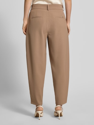 Brax Wide Fit Stoffhose mit Schurwoll-Anteil Modell 'Megan' Beige 5