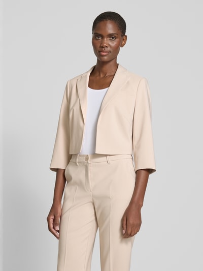 Betty Barclay Blazer met paspelzak op de borst Beige - 4