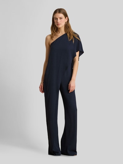 Lauren Ralph Lauren Jumpsuit met one-shoulderhals Marineblauw - 4