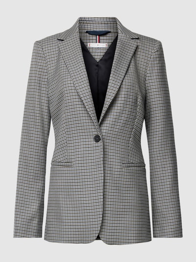 Tommy Hilfiger Blazer met pied-de-poule-motief en reverskraag Middengrijs - 2