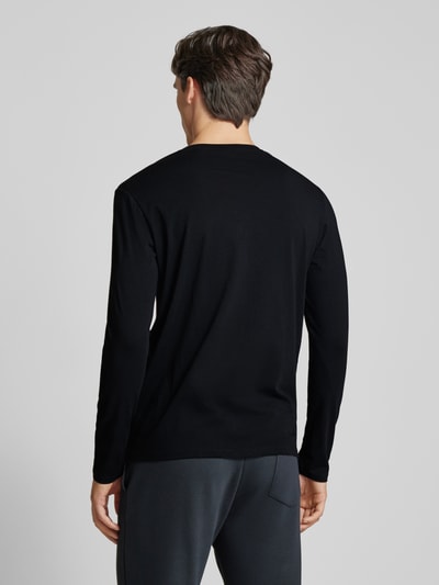 BOSS Longsleeve mit Label-Print Black 5