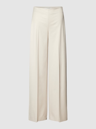 Drykorn Spodnie w stylu Marleny Dietrich z dodatkiem wiskozy i zakładkami w pasie Kamienny 2
