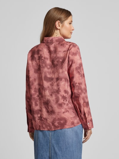 OPUS Regular fit overhemdblouse met manchetten, model 'Falkina' Rosé - 5