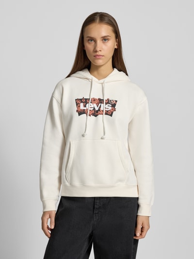 Levi's® Oversized hoodie met capuchon Offwhite - 4