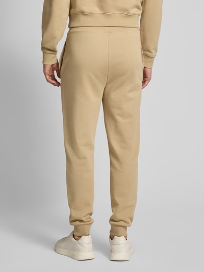 HUGO Sweatanzug mit Label-Print Modell 'DapoDayote' Beige 7