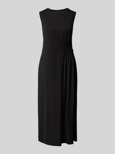 Weekend Max Mara Midi-jurk met plooien opzij, model 'TENEBRE' Zwart - 2