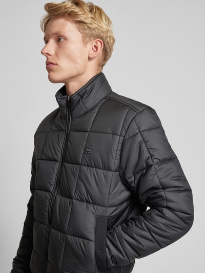 G-Star Raw Gewatteerd jack met labelapplicatie, model 'Meefic' Zwart - 3