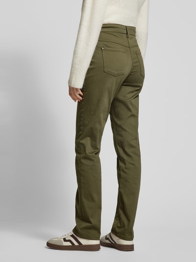 MAC Straight Fit Jeans im 5-Pocket-Design Khaki 5