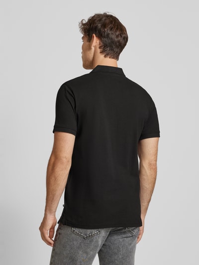 Matinique Poloshirt in melierter Optik Black 5