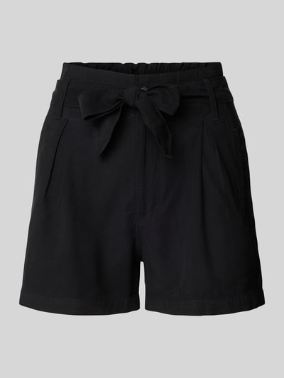 Only Regular Fit Shorts mit Bindegürtel Modell 'LARIS' Black 2