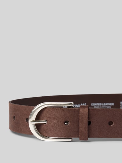 Vanzetti Gürtel aus echtem Leder Dunkelbraun 2