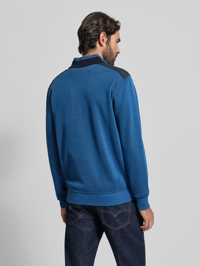 bugatti Bluza ze stójką model ‘Selanik’ Królewski niebieski 5