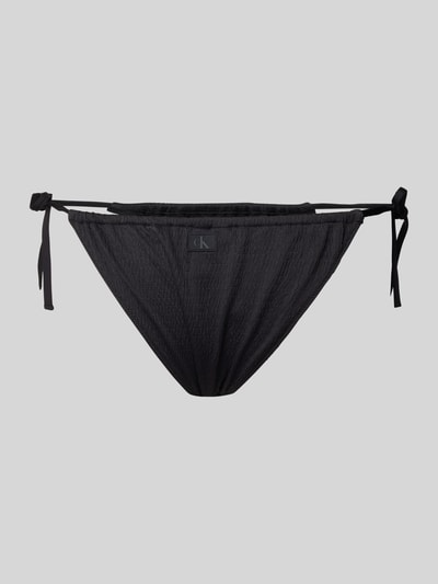 Calvin Klein Underwear Bikini-Hose mit seitlicher Schnürung Modell 'STRING SIDE TIE' Black 3