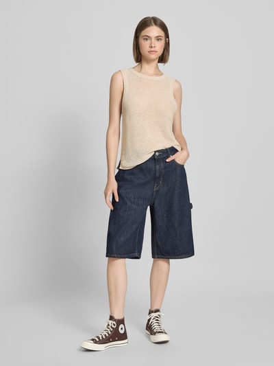 Only Regular Fit Pullunder mit Rollsaum Modell 'SUNNY' Offwhite 1