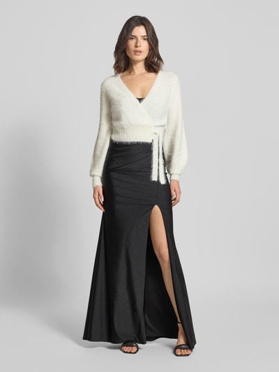 Jake*s Cocktail Bolero aus Kunstfell Ecru 1