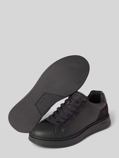 BOSS Lage sneakers van echt runderleer, model 'BULTON_RUNN'  - 4