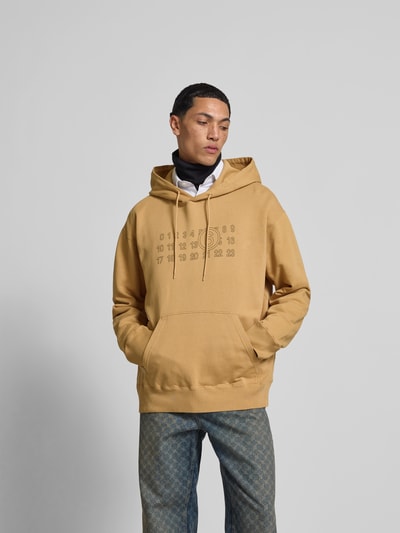 MM6 Maison Margiela Hoodie mit Kapuze Camel 4