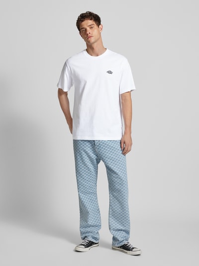 Dickies T-Shirt mit Label-Stitching Modell 'SUMMERDALE' Weiss 1