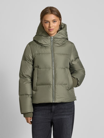 Marc O'Polo Regular Fit Daunenjacke mit Kapuze Taupe 4