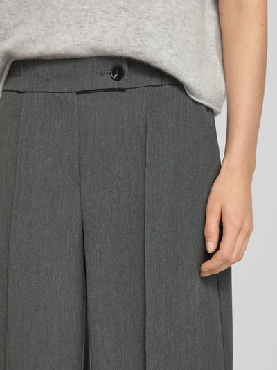 Someday Regular Fit Stoffhose mit Viskose-Anteil Modell 'Cisilia' Hellgrau Melange 3