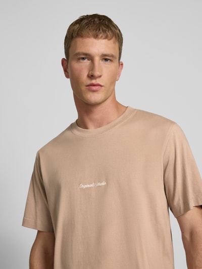 Jack & Jones T-Shirt mit Rundhalsausschnitt Beige 3