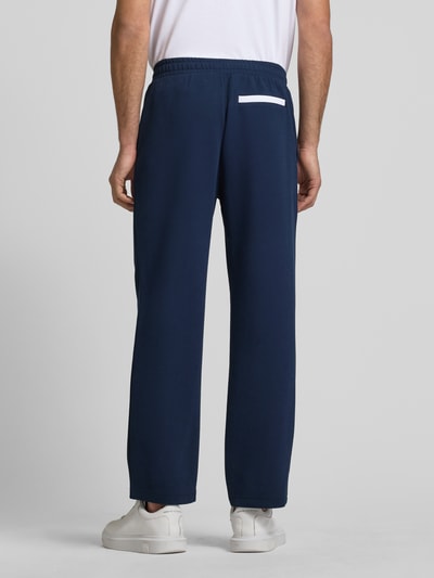 Lacoste Bootcut fit joggingbroek van puur katoen Blauw - 5