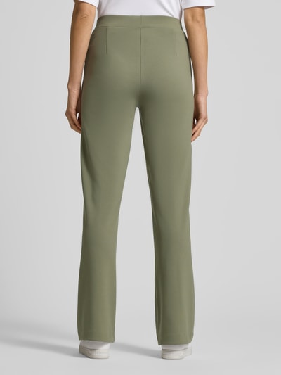 Smith and Soul Hose mit Längsnähten und elastischem Bund Khaki 5