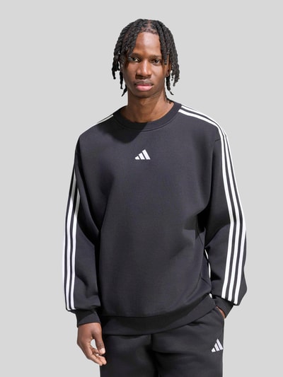 adidas Sportswear Regular Fit Sweatshirt aus Baumwoll-Mix Black 4