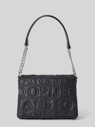 JOOP! Jeans Handtasche mit Steppnähten Modell 'iniziale solar' Black 4