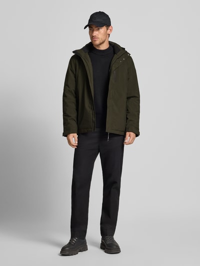 Killtec Jacke mit Reißverschlusstaschen Oliv 1
