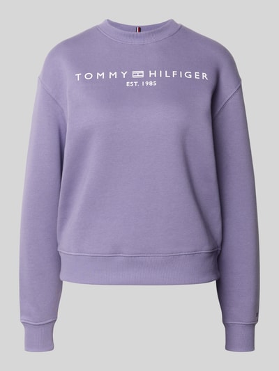Tommy Hilfiger Relaxed Fit Sweatshirts aus Baumwoll-Mix Lavender 2
