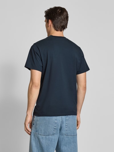 Forét T-Shirt mit Motiv-Stitching Modell 'TOURNESOL' Marine 5