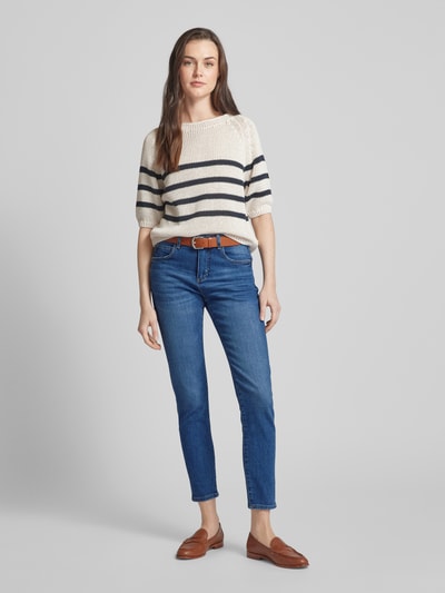 OPUS Skinny fit jeans in 5-pocketmodel, model 'Evita' Donkerblauw - 1