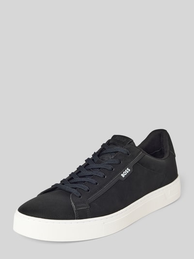 BOSS Sneaker mit Label-Print Black 1