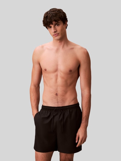 Calvin Klein Underwear Badeshorts mit Logo Detail Black 4