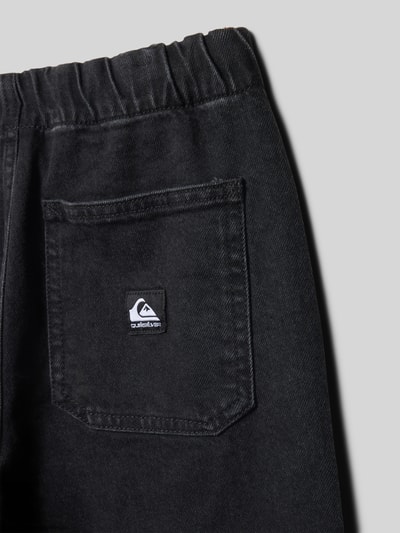 Quiksilver Jeans met elastische band Zwart - 2