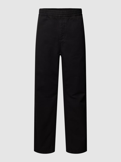 Carhartt Work In Progress Hose aus Bio-Baumwolle mit elastischem Bund Modell 'FLINT' Black 2