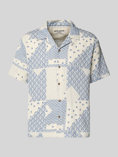 Pepe Jeans Koszula casualowa o kroju relaxed fit z czystej bawełny model 'PISARROT' Błękitno-niebieski 2