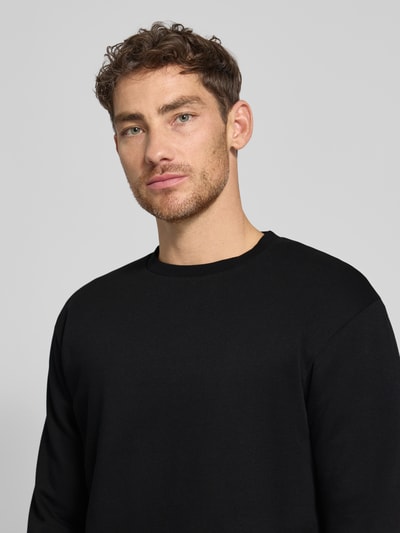Tom Tailor Denim Regular Fit Sweatshirt aus Baumwoll-Mix Black 3