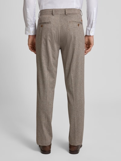 CG - Club of Gents Straight fit pantalon met viscose, model 'Orlando' Beige - 5